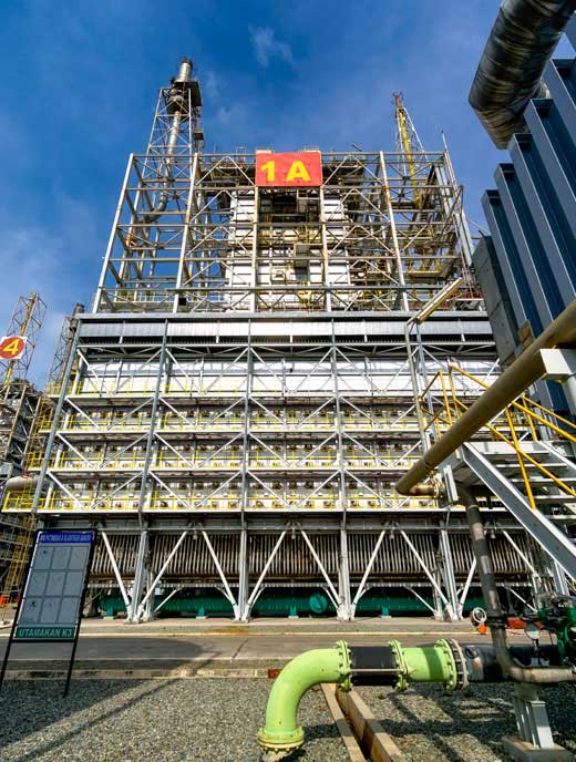 Pupuk Kaltim adalah Produsen Pupuk Urea terbesar di Asia Tenggara, Hadir Dalam Semangat Pionir, Kuat Ditempa Tantangan, dan Maju dengan Karya Bermutu.