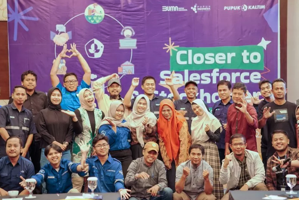 Optimalisasi Distribusi Wilayah Kalimantan, Pupuk Kaltim Tingkatkan Komitmen Bersama Sales Force dan Stock Holder